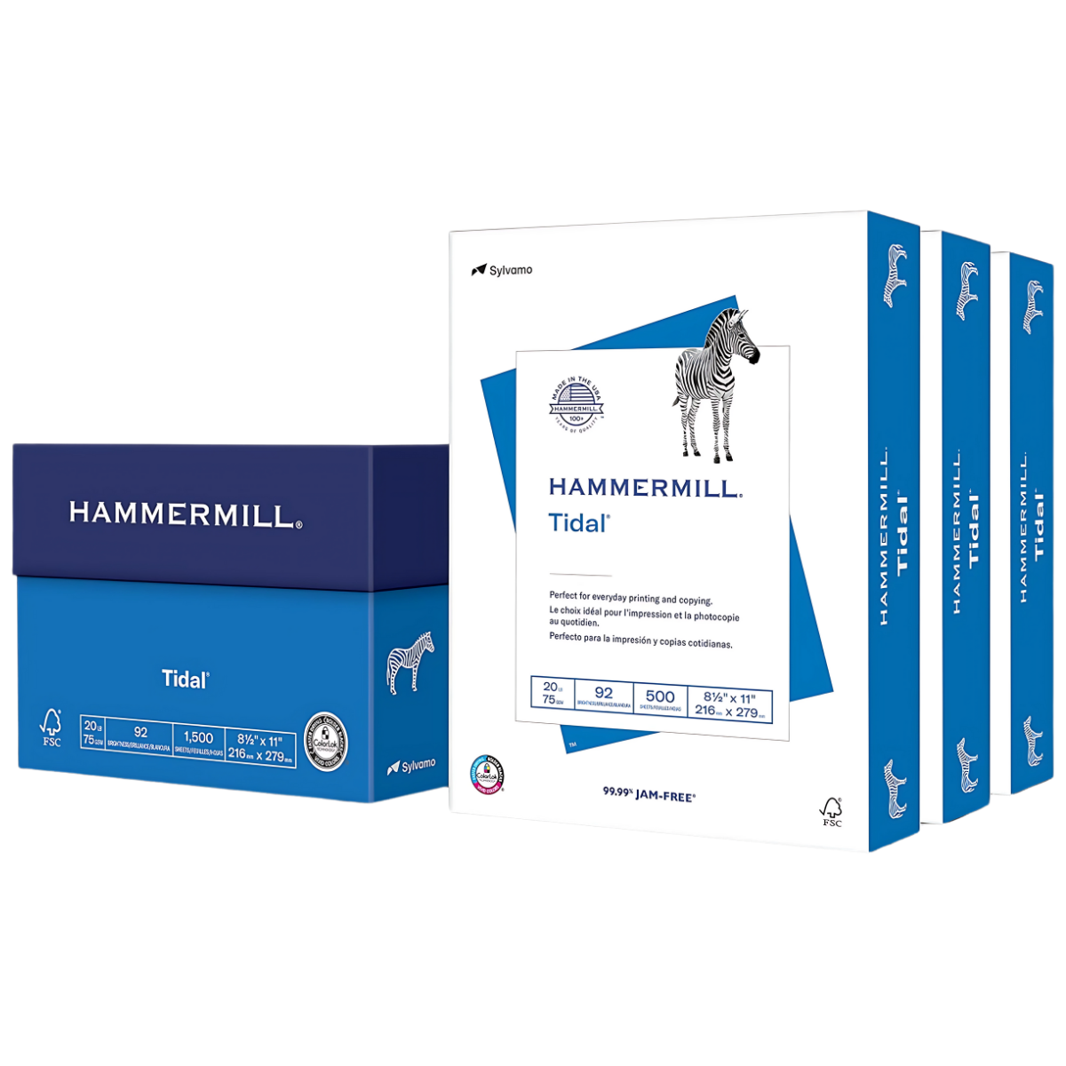 Caja de Papel Hammermill "Tamaño Carta" 5000 Hojas
