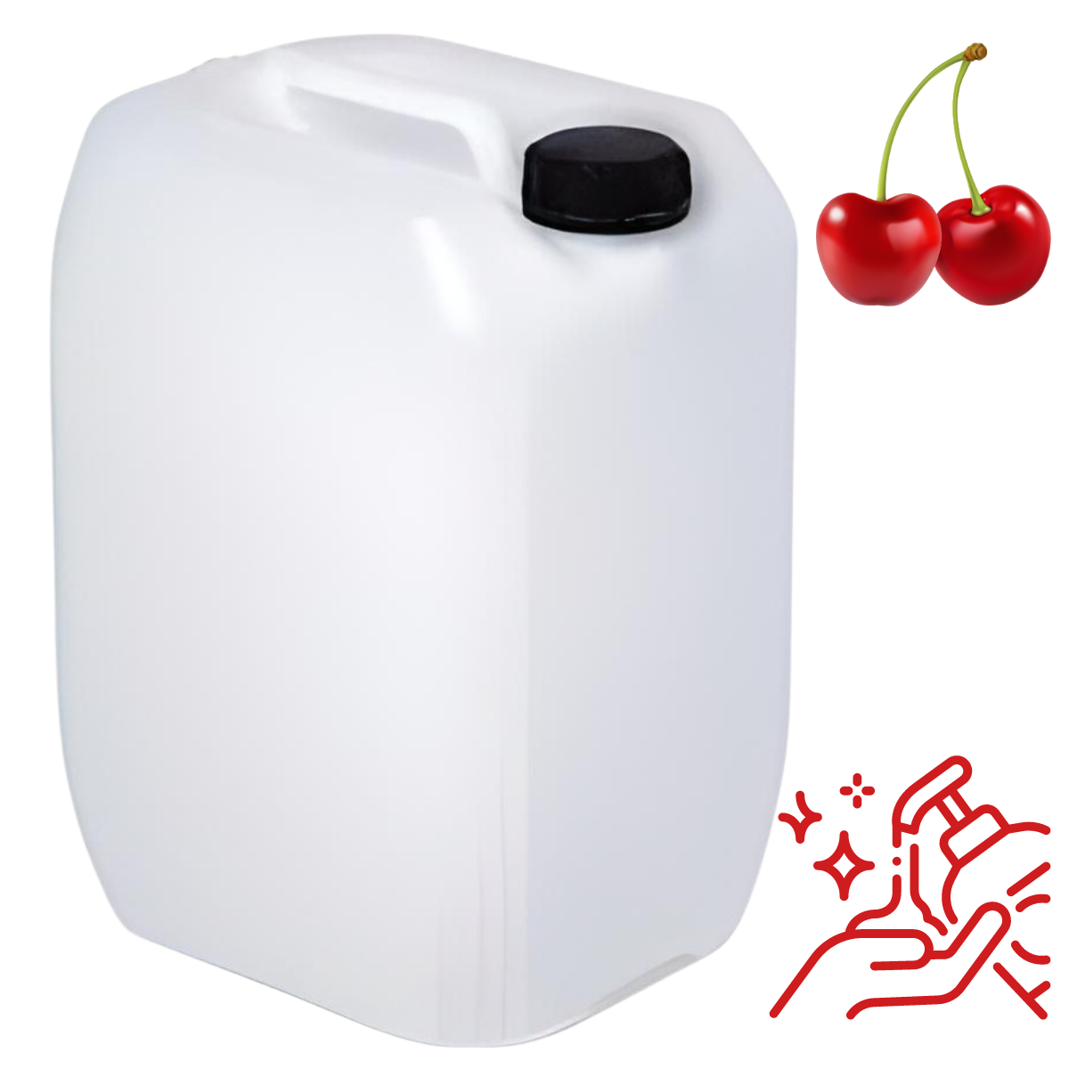 Jabon Liquido para Manos de Cereza en 05 y 20 Litros.