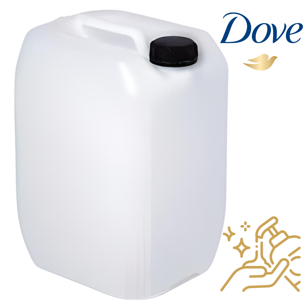 Jabon Liquido para Manos Dove en 05 y 20 Litros