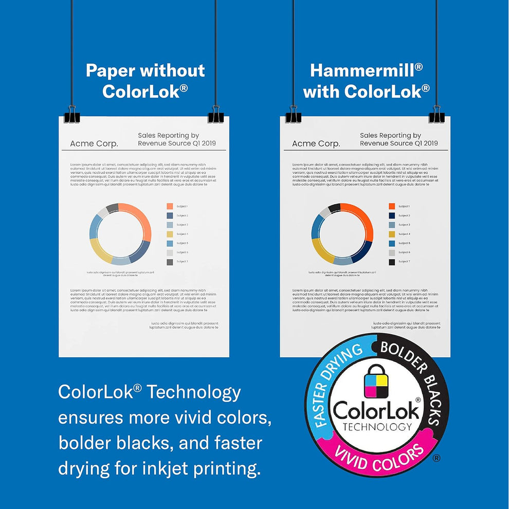 Hammermill Carta Colorata Riciclata 20 Libbre 8-1/2 X 11 Canna - Foto 4