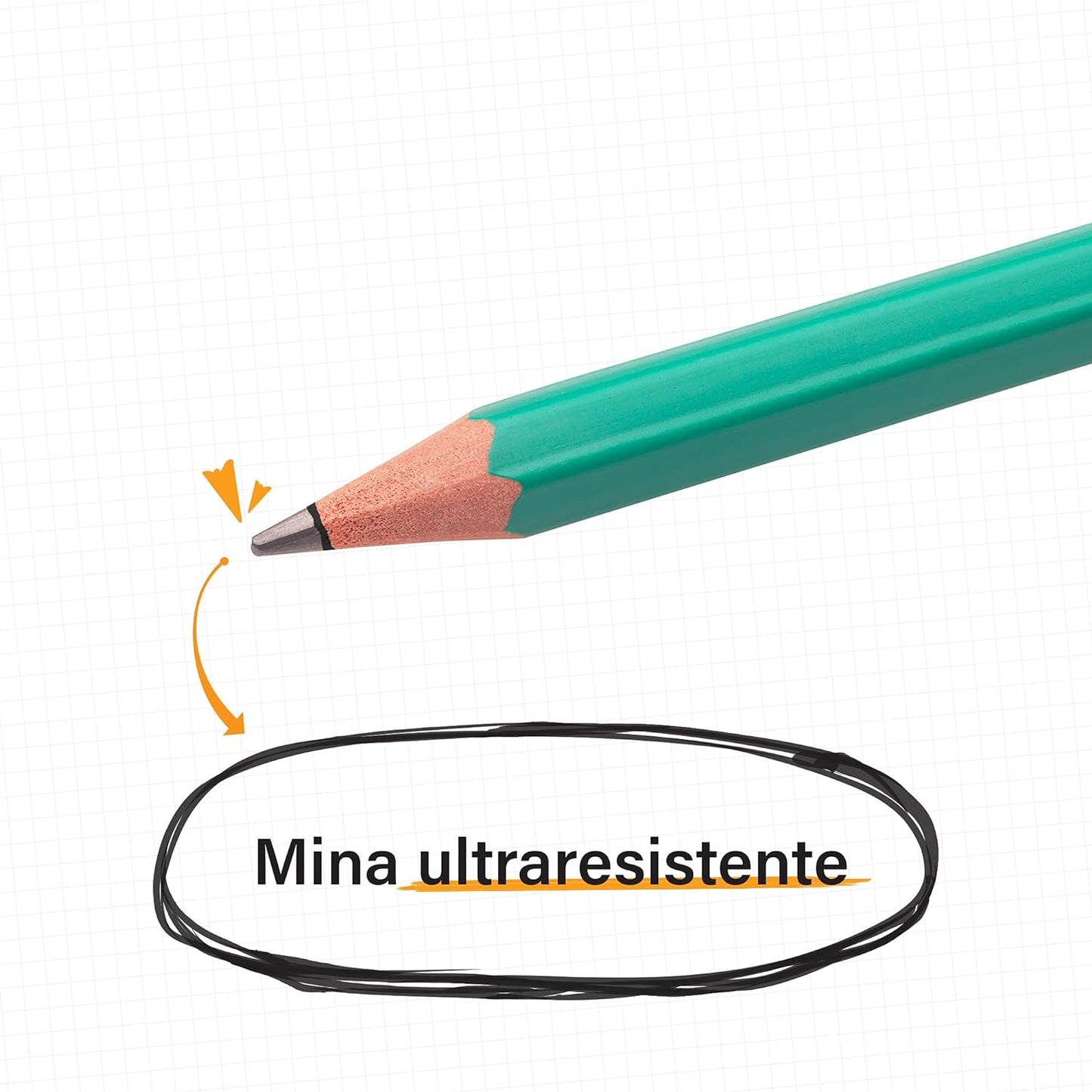 BIC Lápiz de Grafito - No. 2.0 / 8, 36 Pzas.